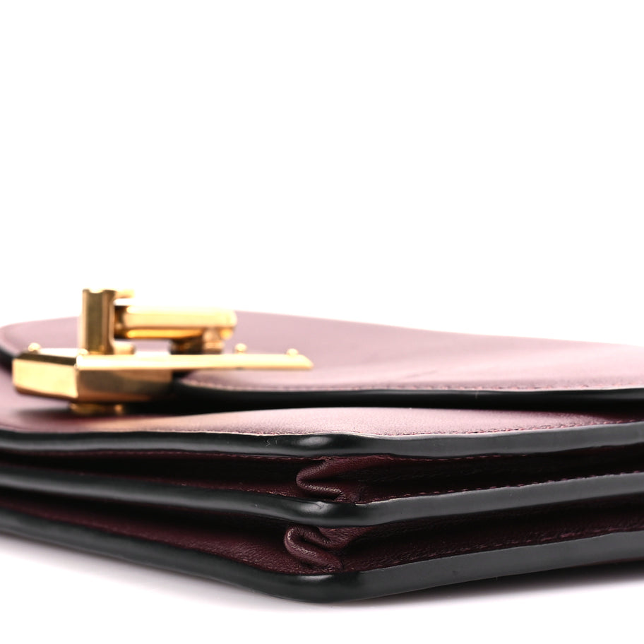 Marc Jacobs Calfskin West End Chain Wallet  Burgundy Image 8