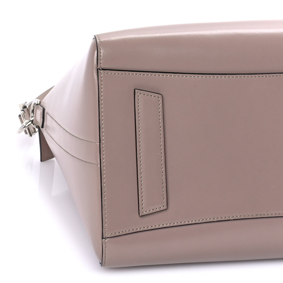 Givenchy Shiny Lord Calfskin Medium Antigona Taupe Image 7