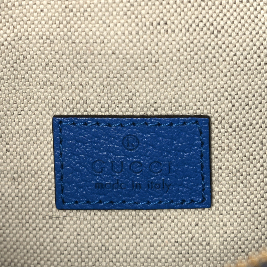 Gucci GG Supreme Monogram Rhombus Belt Bag Multicolour Image 5