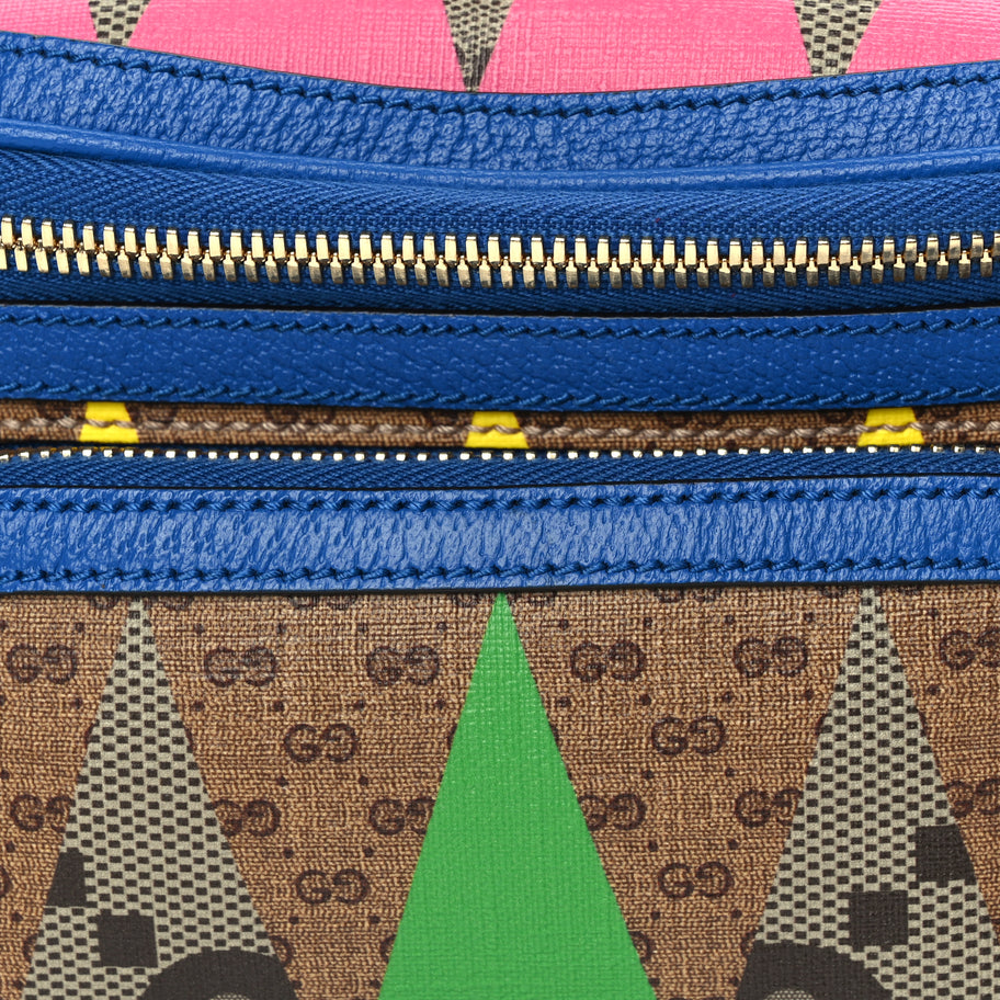 Gucci GG Supreme Monogram Rhombus Belt Bag Multicolour Image 6
