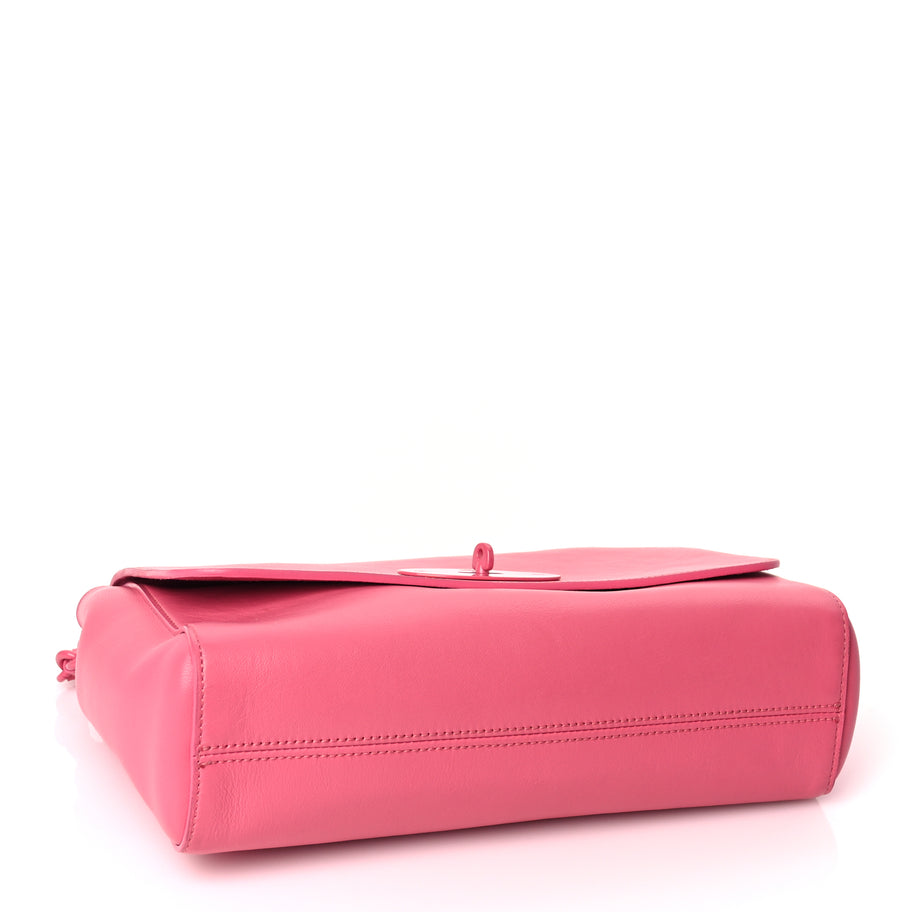 Mulberry Classic Grain Medium Lily Flap Geranium Pink Geranium Pink Image 3