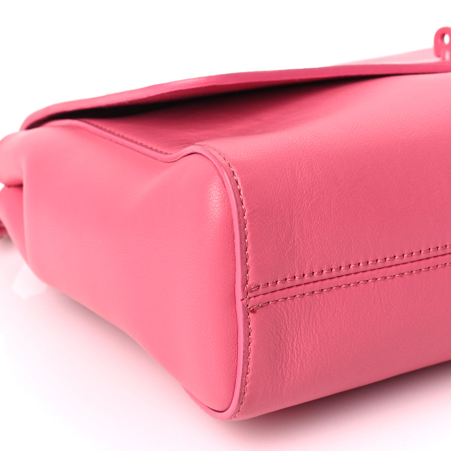 Mulberry Classic Grain Medium Lily Flap Geranium Pink Geranium Pink Image 7