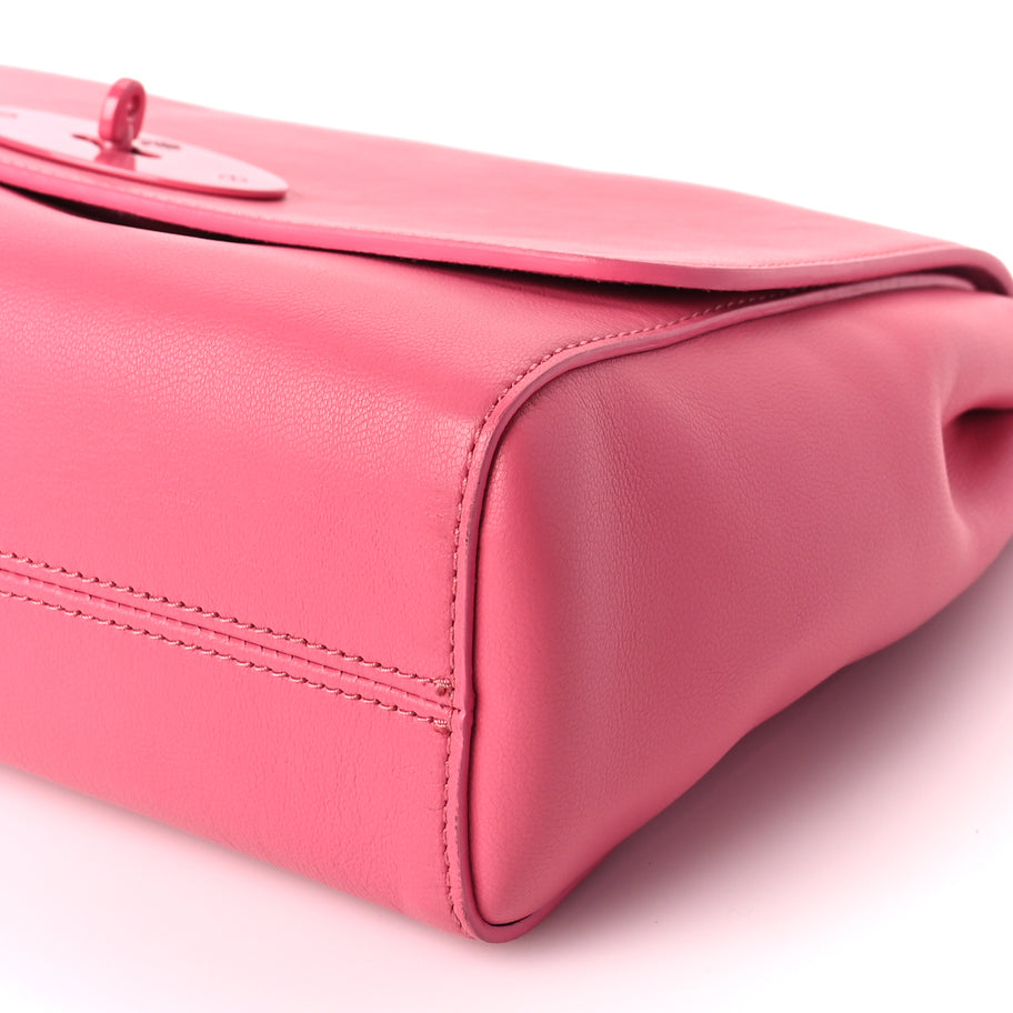 Mulberry Classic Grain Medium Lily Flap Geranium Pink Geranium Pink Image 8