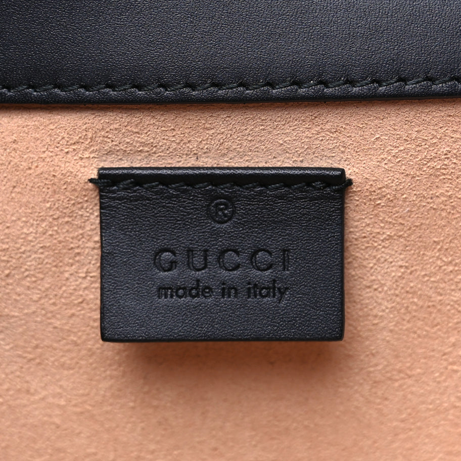 Gucci Velvet Skipper GG Monogram Small Dionysus Shoulder Bag Brown Black Image 6