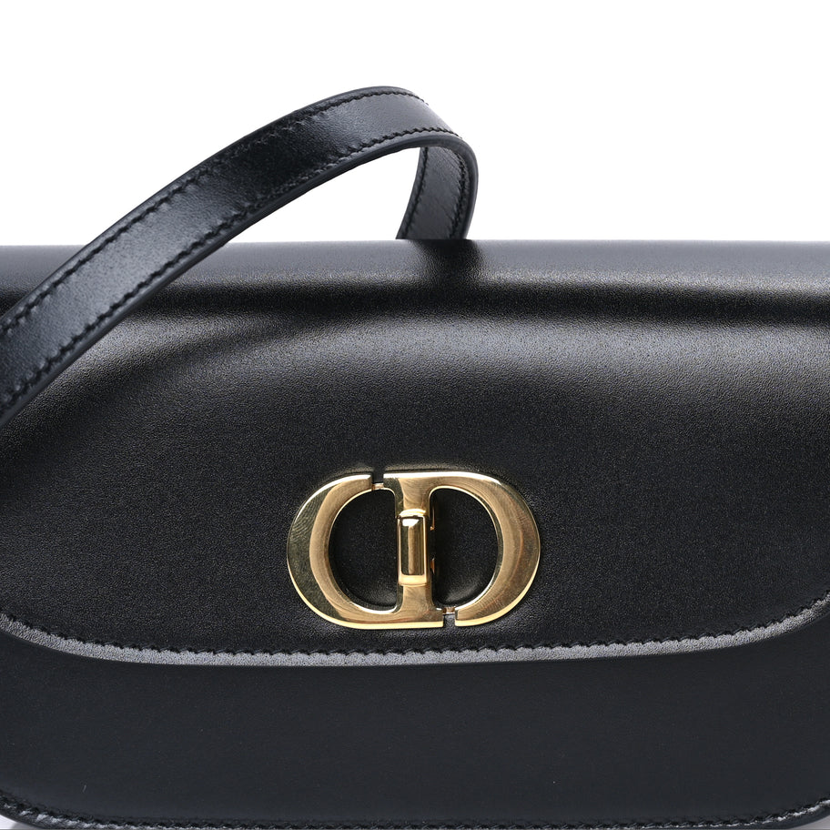 Christian Dior Box Calfskin 30 Montaigne Small Avenue Bag  Black Image 6