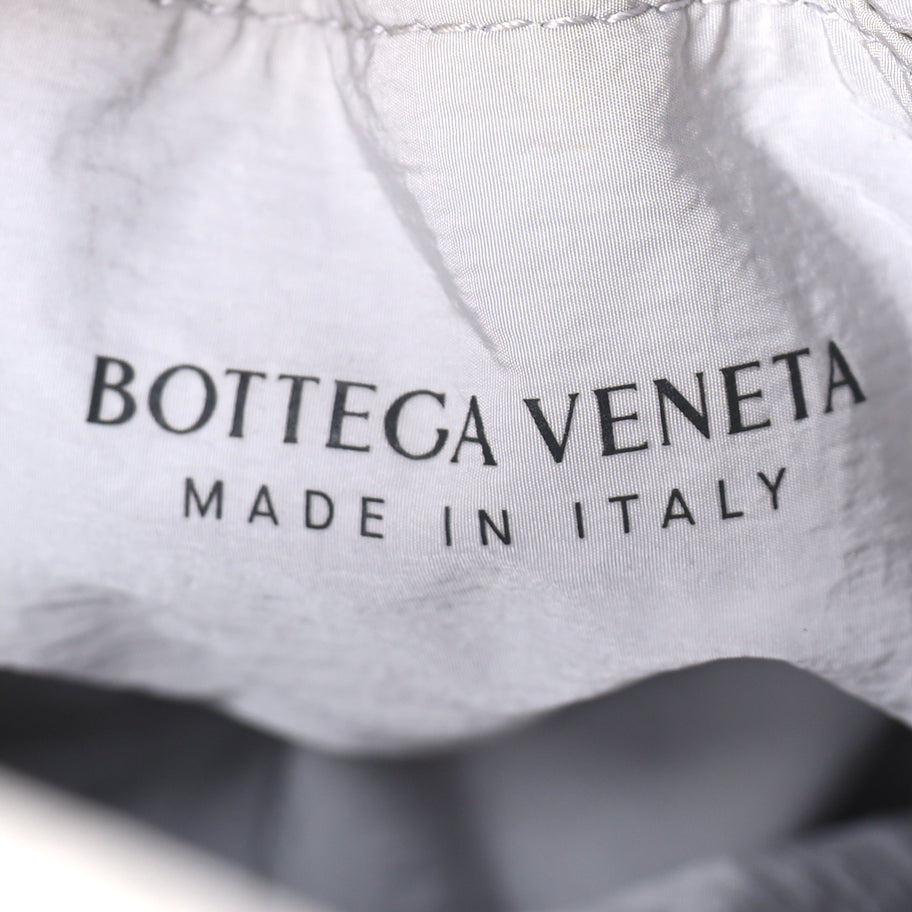Bottega Veneta French Calfskin Small Shell White Frost Image 5