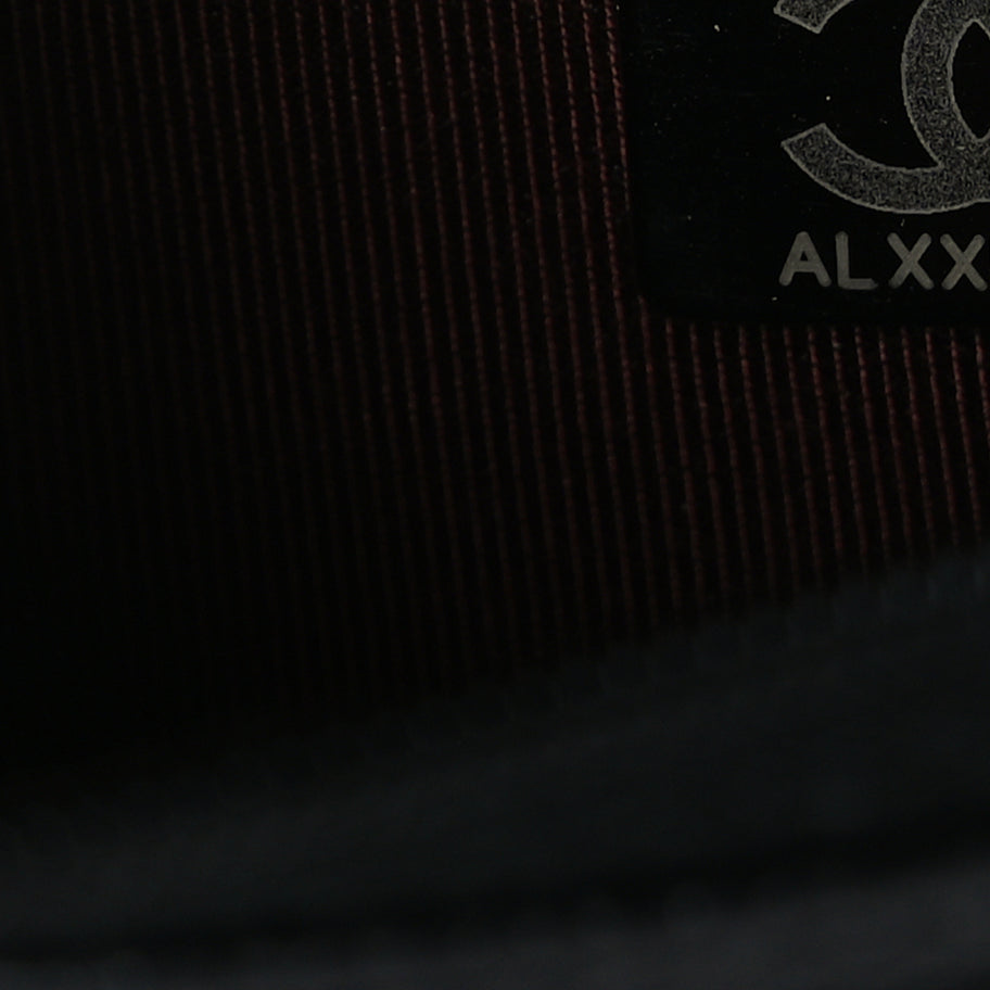 Chanel Caviar Quilted Wallet On Chain WOC  Black Image 5