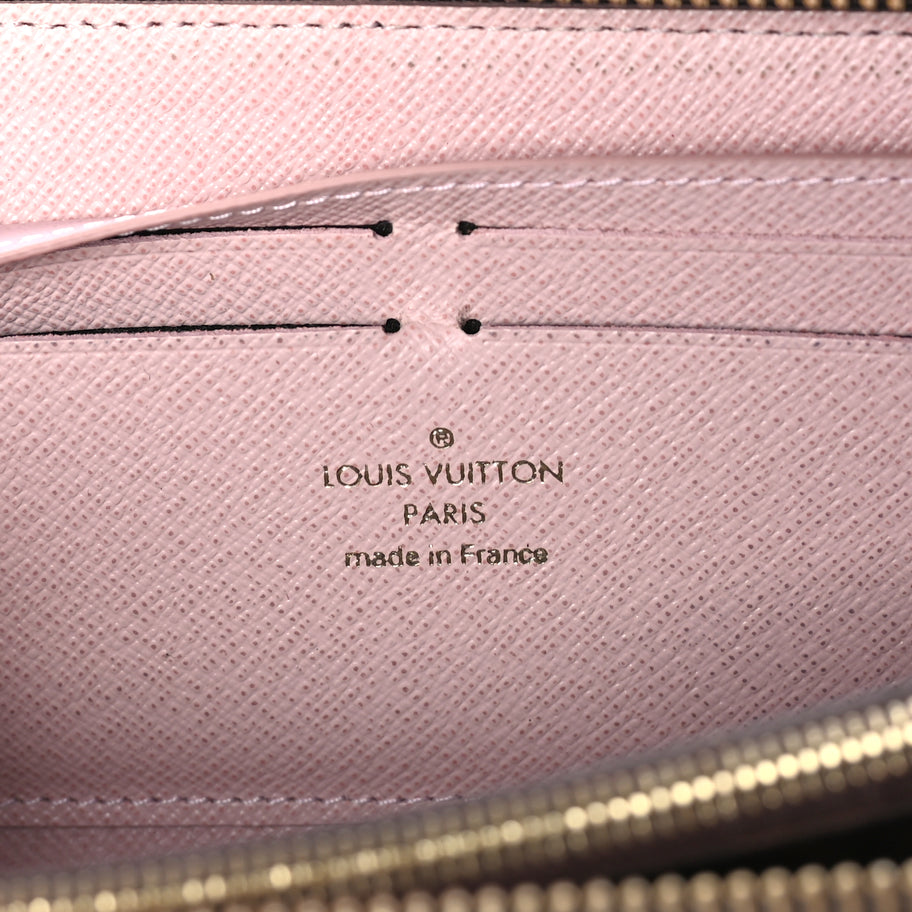 Louis Vuitton Monogram Clemence Wallet Rose Ballerine Image 7