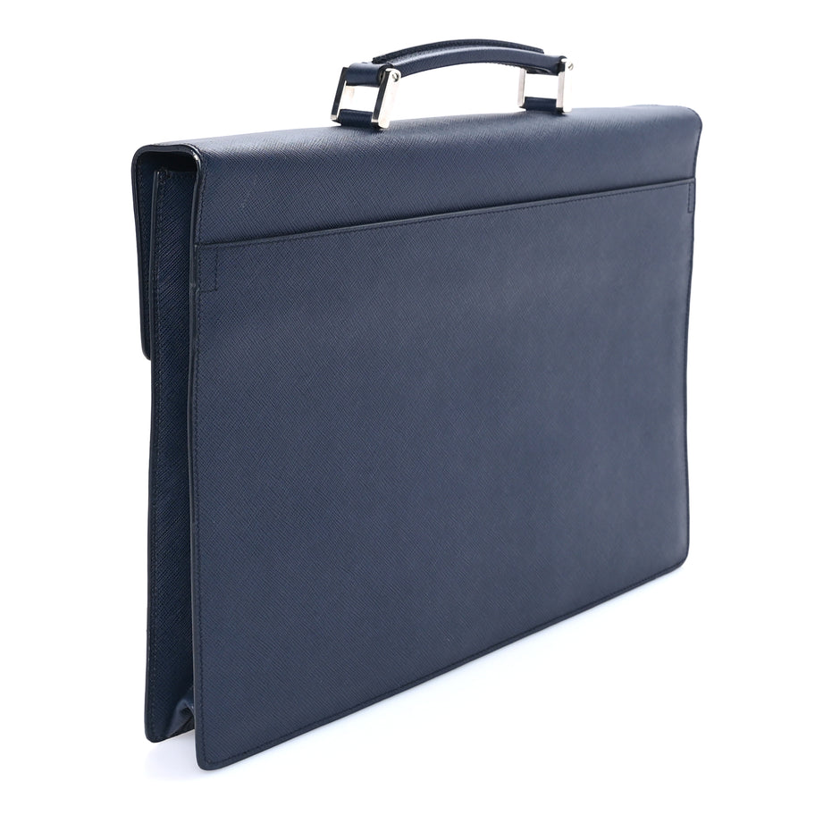 Prada Saffiano Briefcase  Baltico Image 3