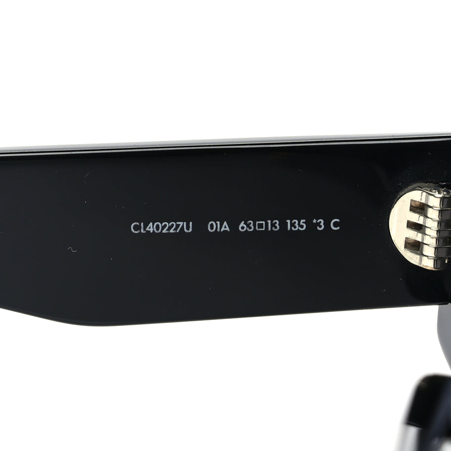 Celine Acetate Triomphe Sunglasses CL40227U Black Image 4