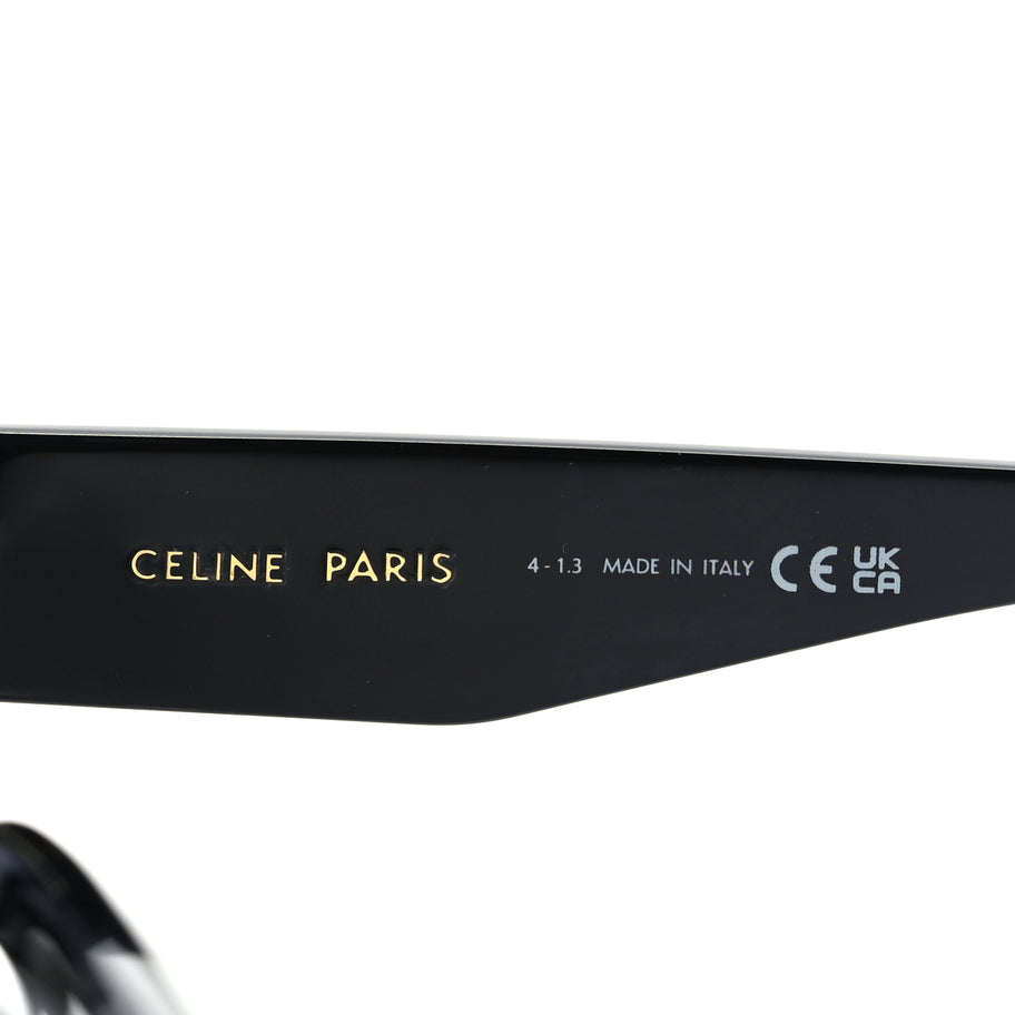 Celine Acetate Triomphe Sunglasses CL40227U Black Image 5