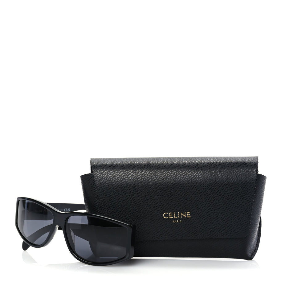 Celine Acetate Triomphe Sunglasses CL40227U Black Image 6