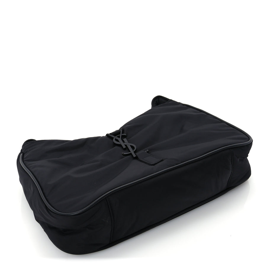 Saint Laurent Econyl Nylon Le 5 A 7 Hobo Black Image 3