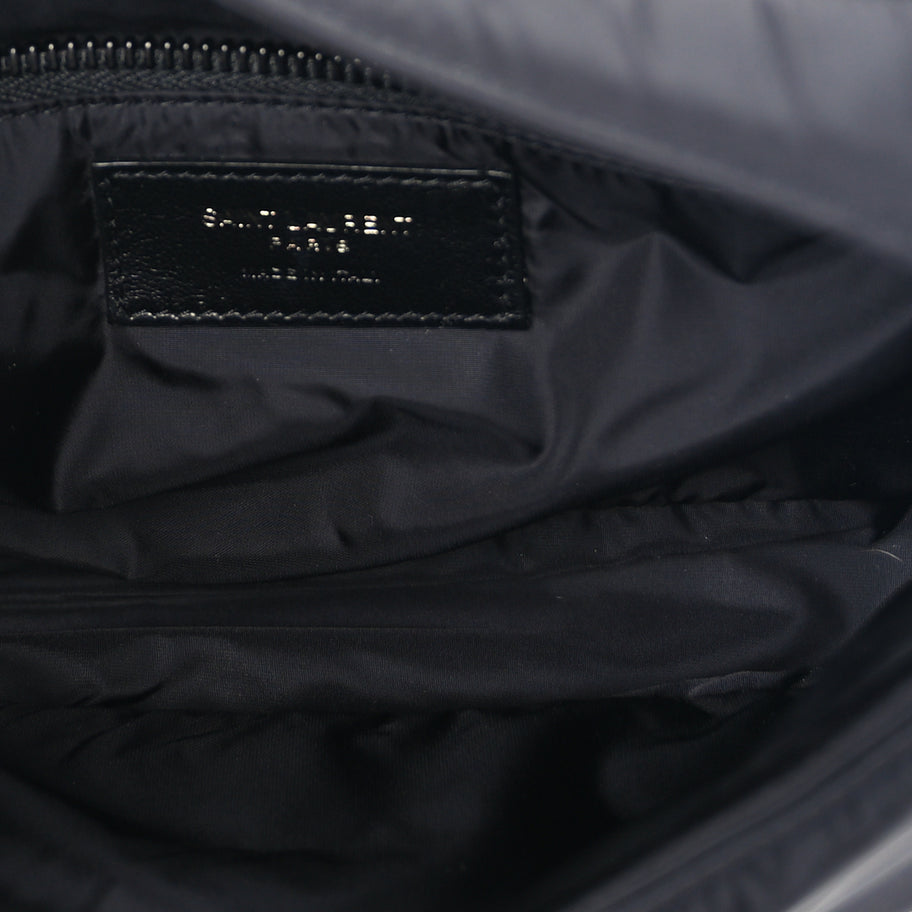 Saint Laurent Econyl Nylon Le 5 A 7 Hobo Black Image 4
