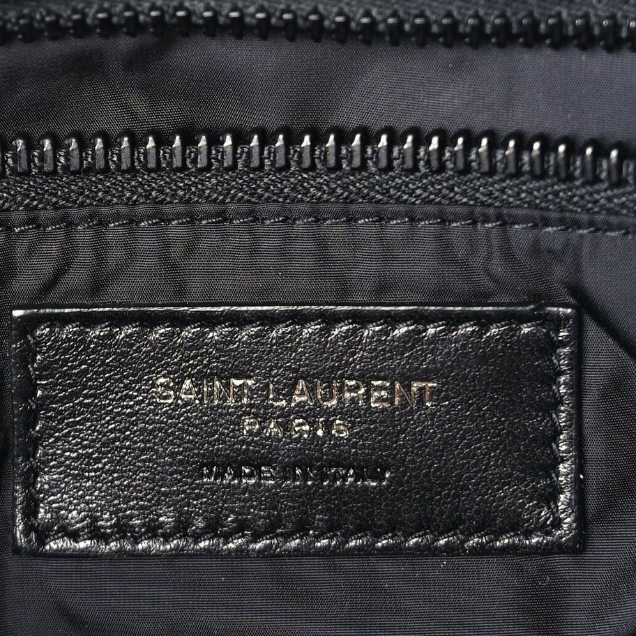 Saint Laurent Econyl Nylon Le 5 A 7 Hobo Black Image 5