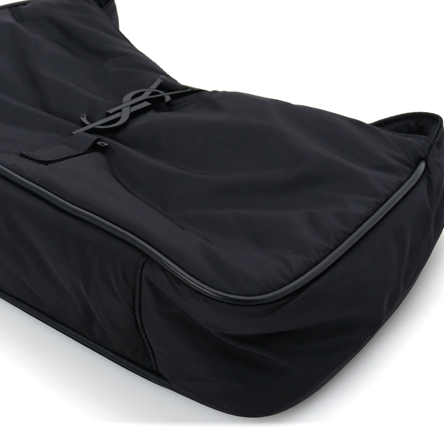 Saint Laurent Econyl Nylon Le 5 A 7 Hobo Black Image 8
