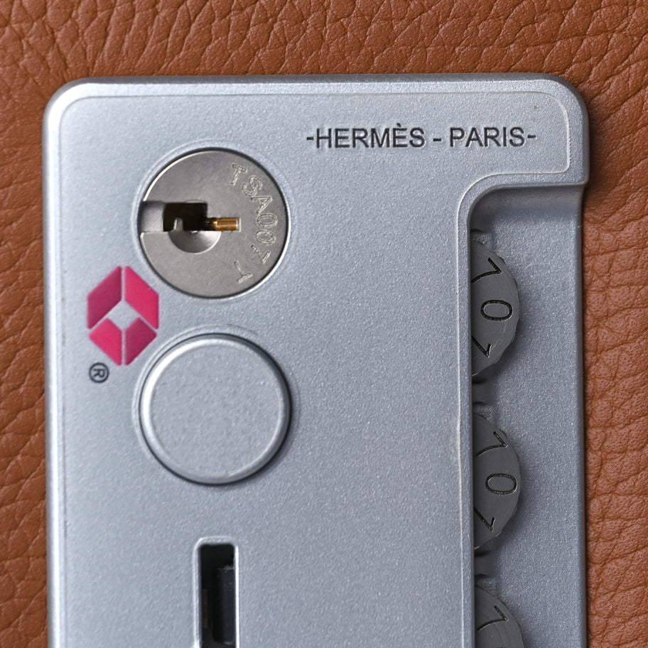 Hermes Canvas Taurillon Regate RMS Rolling Trolley Luggage  Multicolor Image 5