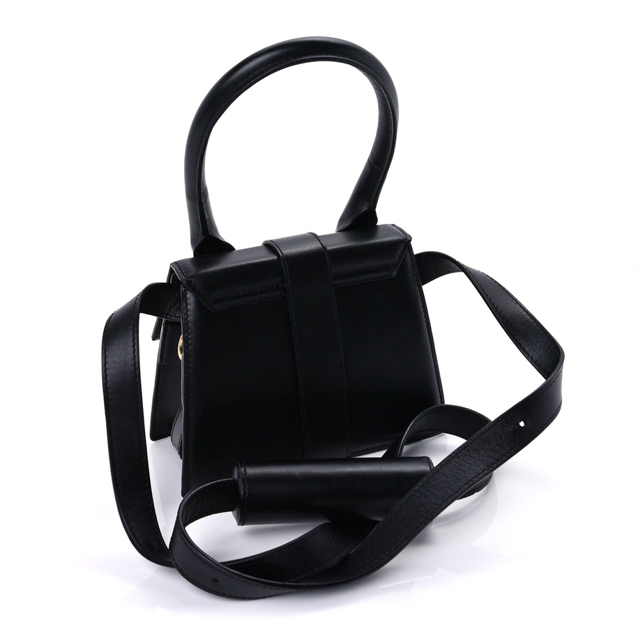Jacquemus Smooth Calfskin Le Chiquito Montagne Moyen Black Image 2