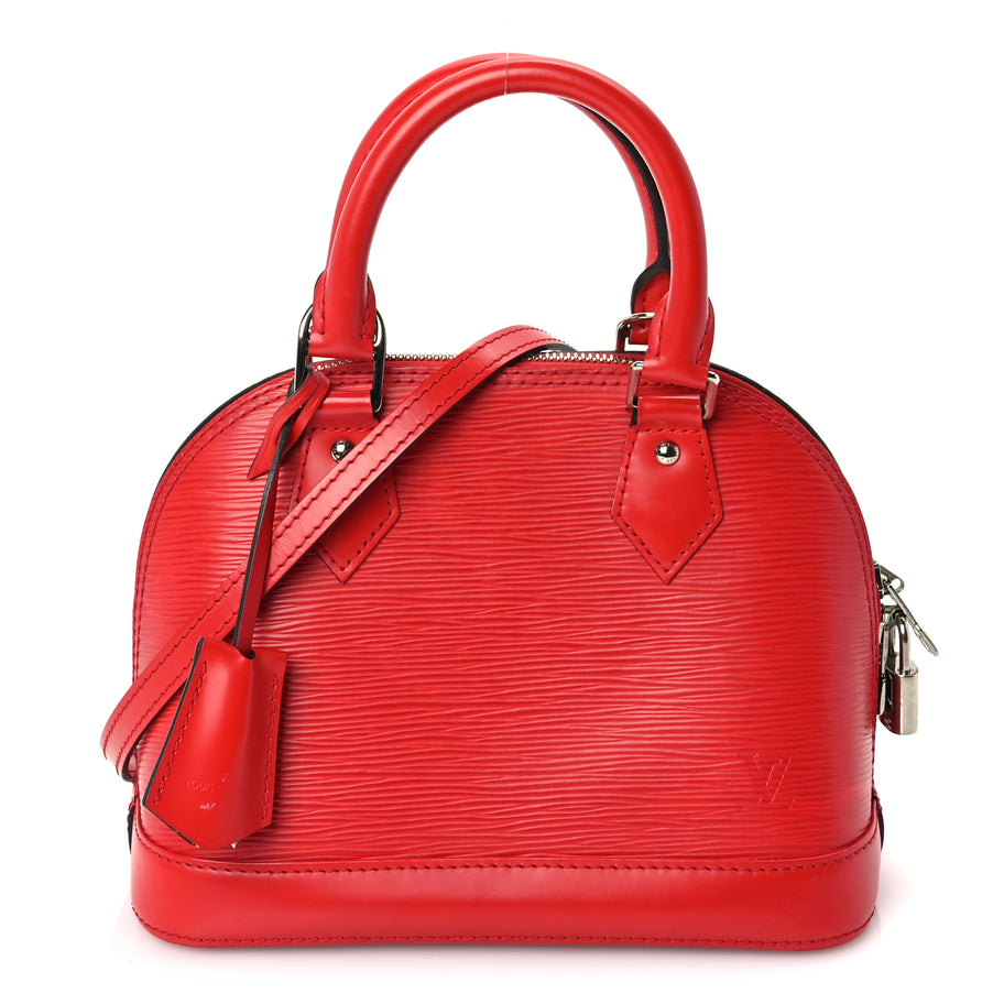 Louis Vuitton Epi Alma BB Castillan Red Image 1