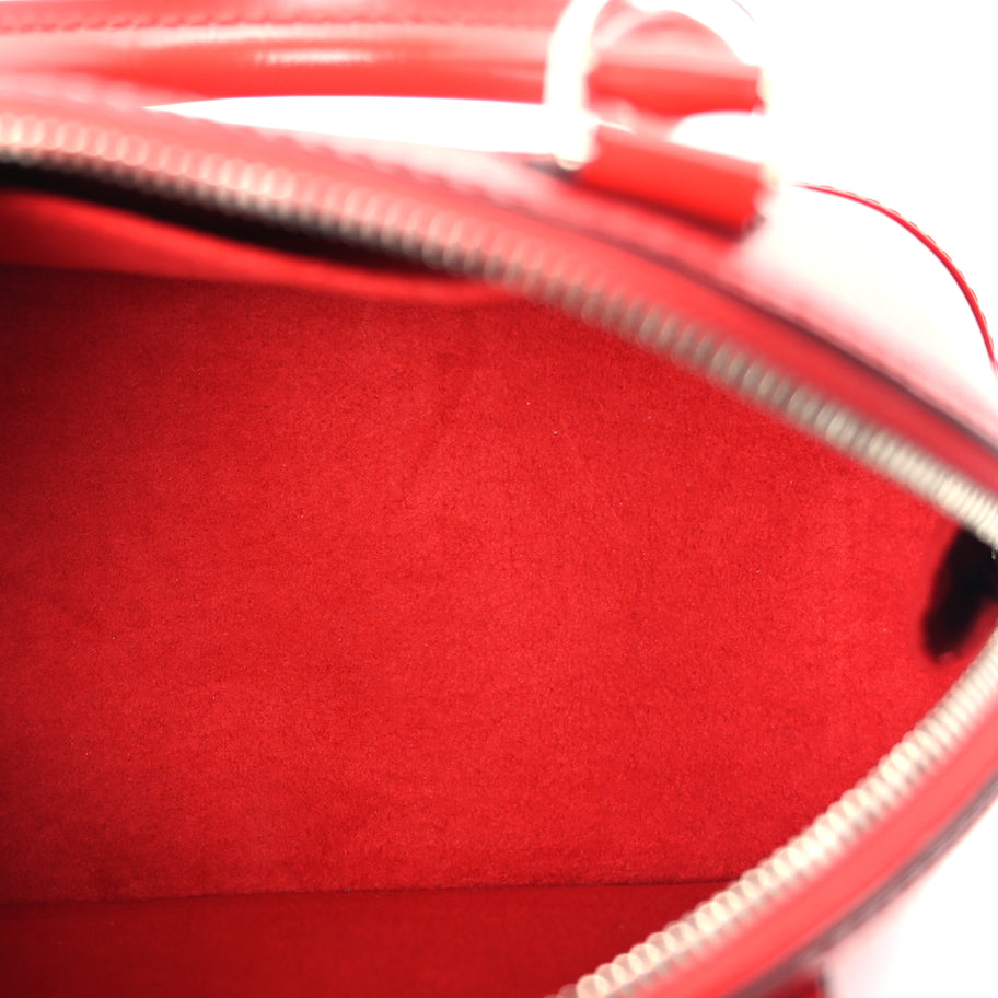 Louis Vuitton Epi Alma BB Castillan Red Image 4