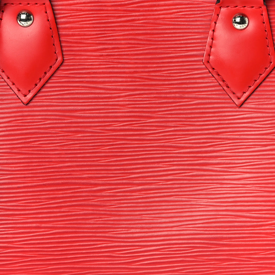 Louis Vuitton Epi Alma BB Castillan Red Image 6