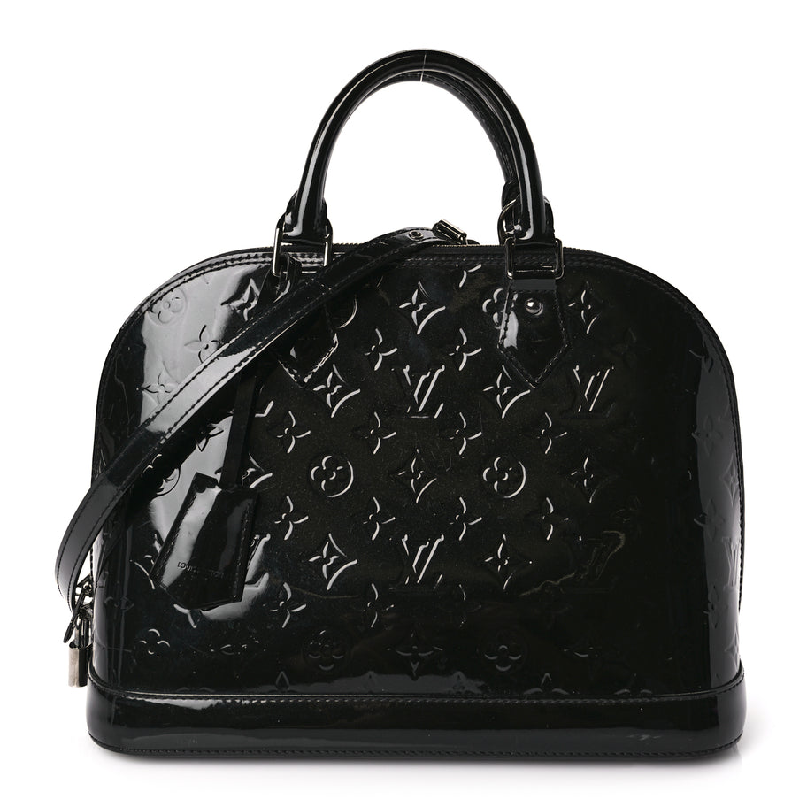 Louis Vuitton Vernis Alma PM Noir Magnetique Image 1