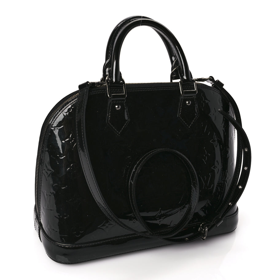 Louis Vuitton Vernis Alma PM Noir Magnetique Image 2