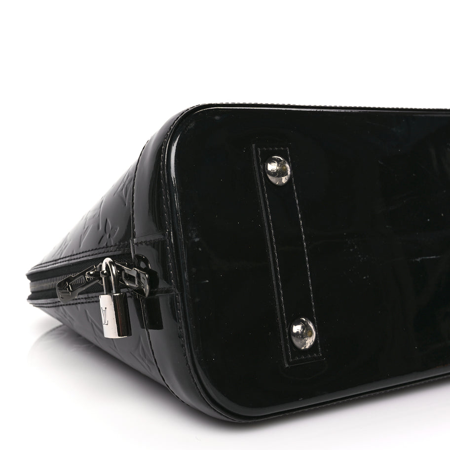 Louis Vuitton Vernis Alma PM Noir Magnetique Image 7