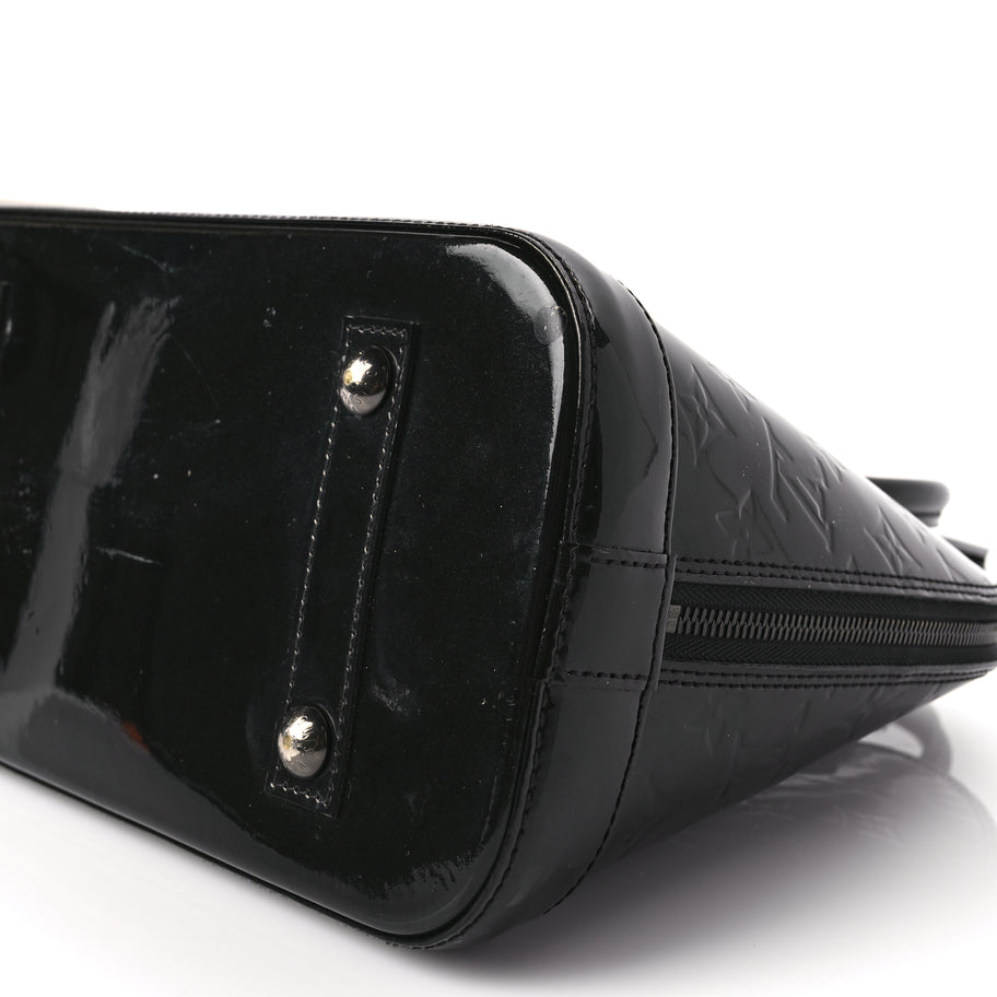Louis Vuitton Vernis Alma PM Noir Magnetique Image 8
