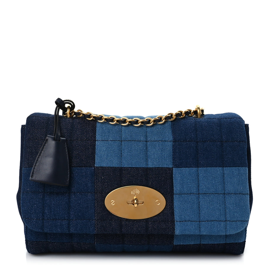 Mulberry Denim Medium Lily Midnight Blue Image 1