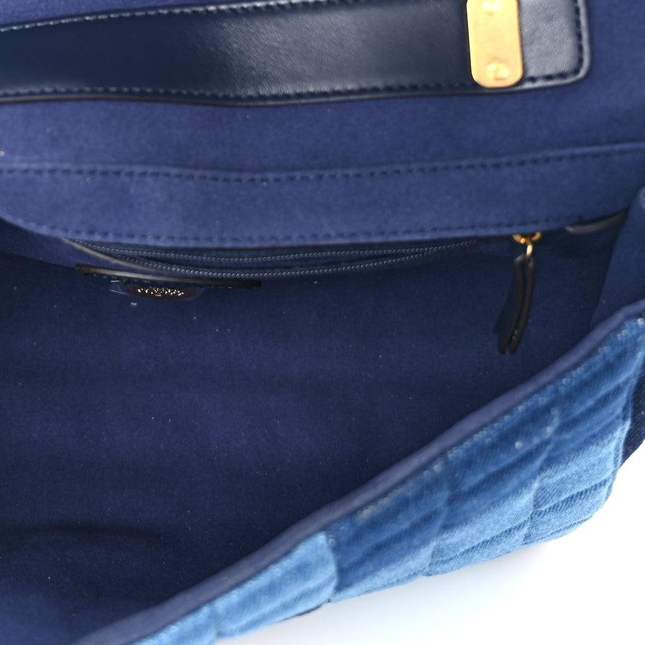 Mulberry Denim Medium Lily Midnight Blue Image 4