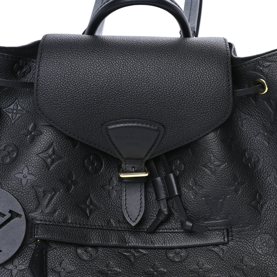 Louis Vuitton Empreinte Montsouris NM Backpack  Black Image 6