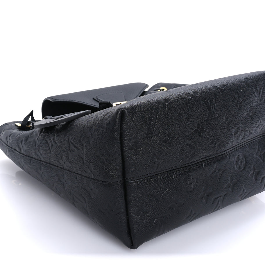 Louis Vuitton Empreinte Montsouris NM Backpack  Black Image 7