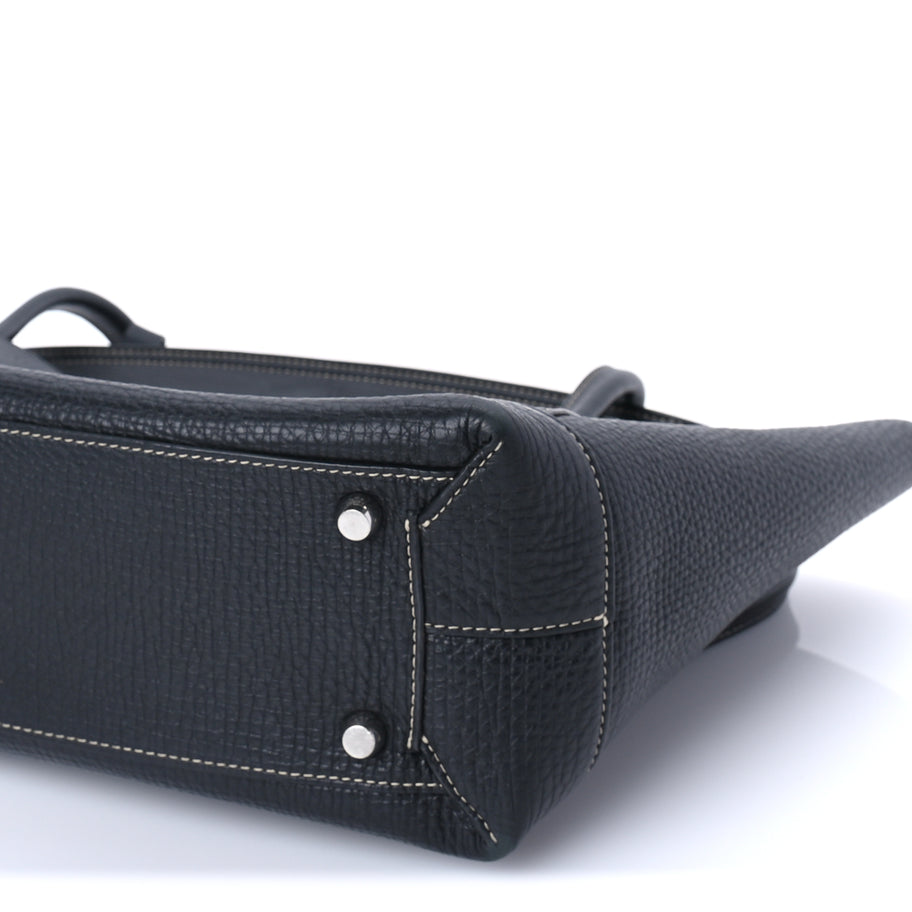 Bottega Veneta Grainy Calfskin Medium Arco Black Black Image 8