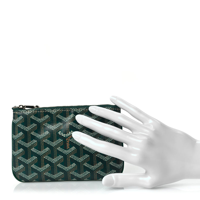  Goyard Goyardine Mini Senat Pochette Green Green