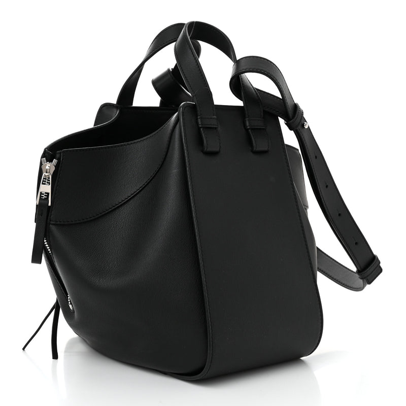  Loewe Calfskin Small Hammock Shoulder Bag Black