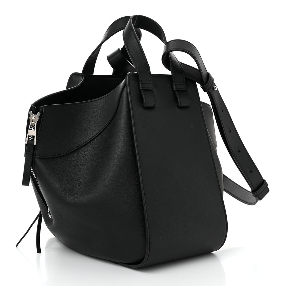 Loewe Calfskin Small Hammock Shoulder Bag Black Image 2