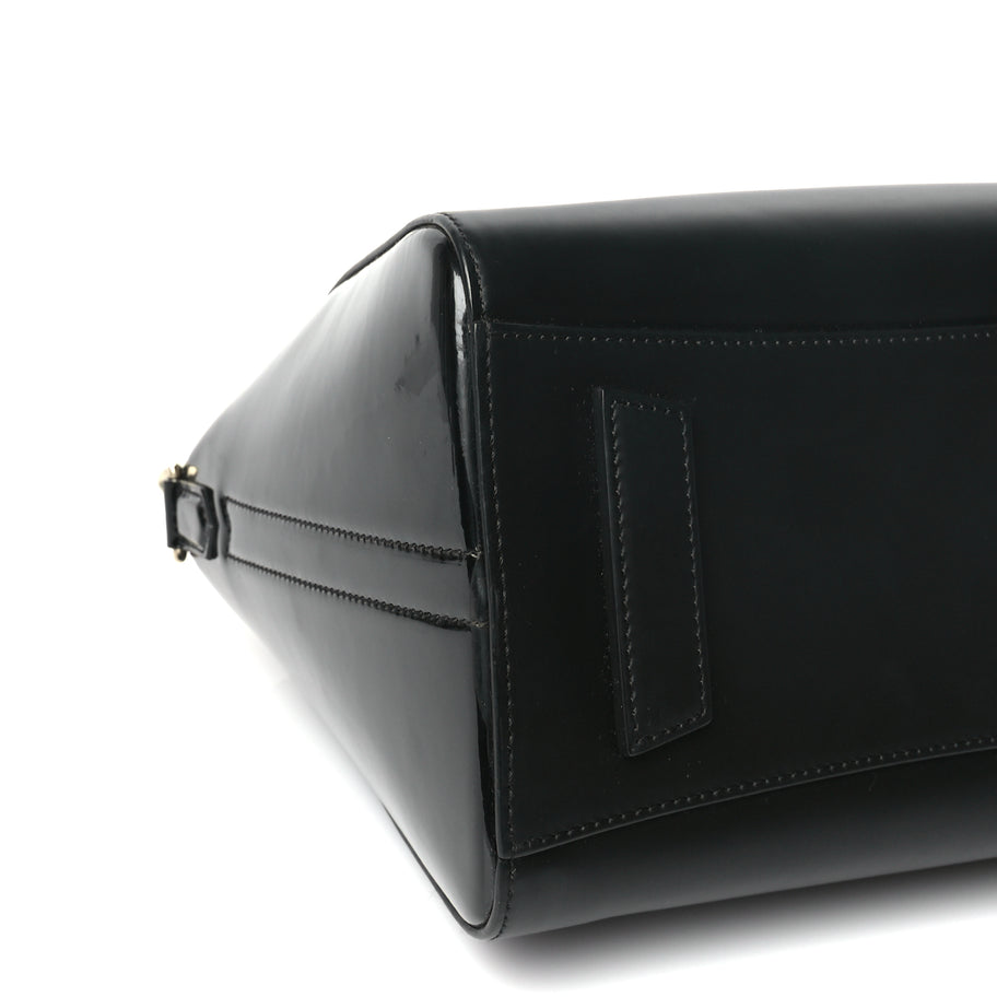 Givenchy Shiny Lord Calfskin Small Antigona  Black Image 8