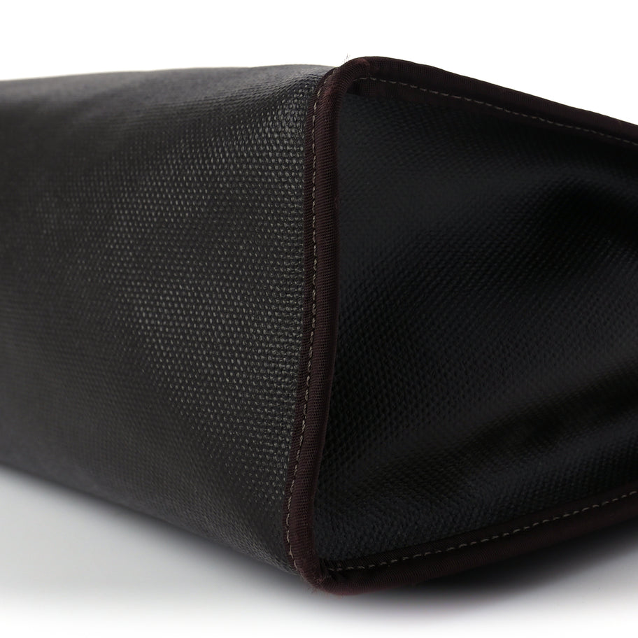 Hermes Toile H Berline Vache Hunter Herbag Zip PM 31 Black Ebene Image 9