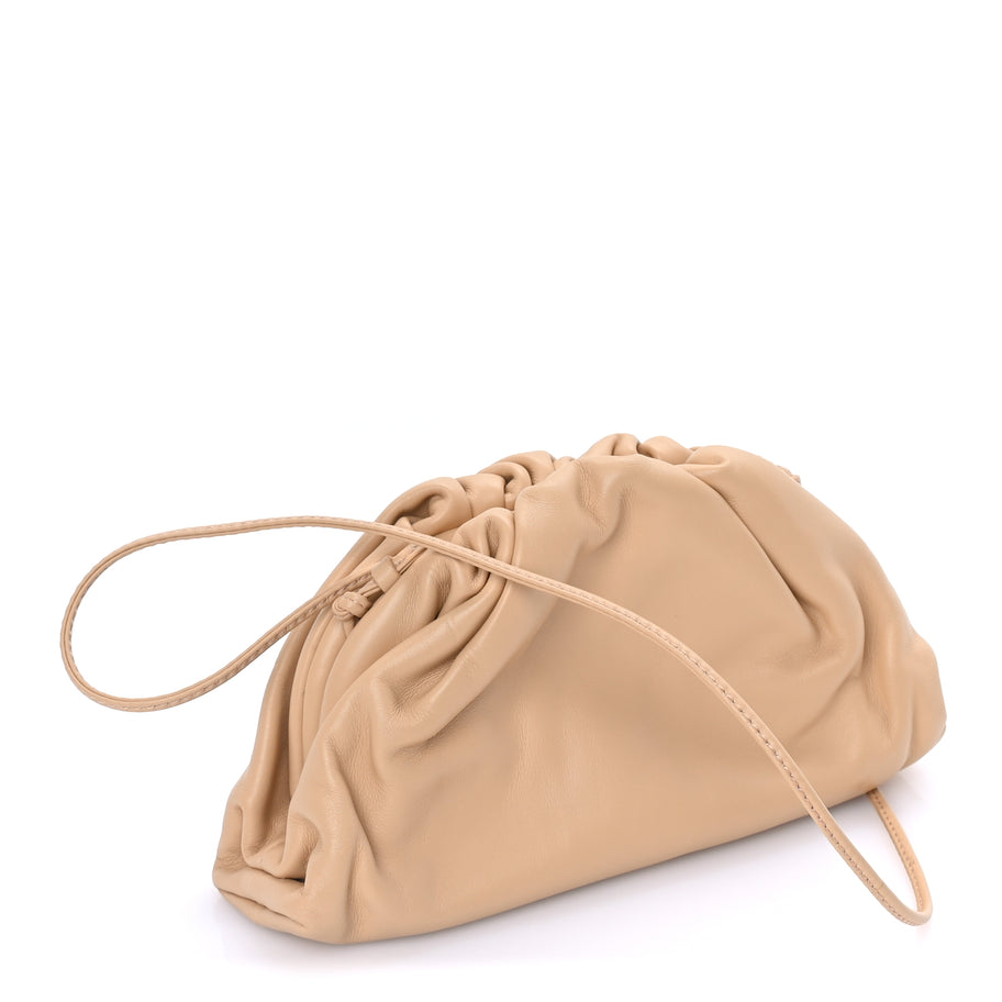 Bottega Veneta Butter Calfskin The Mini Pouch  Almond Image 2