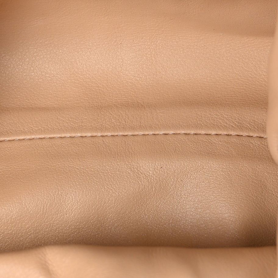 Bottega Veneta Butter Calfskin The Mini Pouch  Almond Image 4