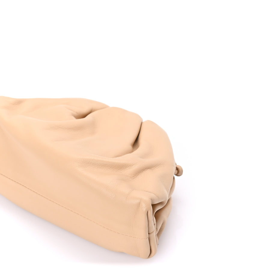 Bottega Veneta Butter Calfskin The Mini Pouch  Almond Image 8