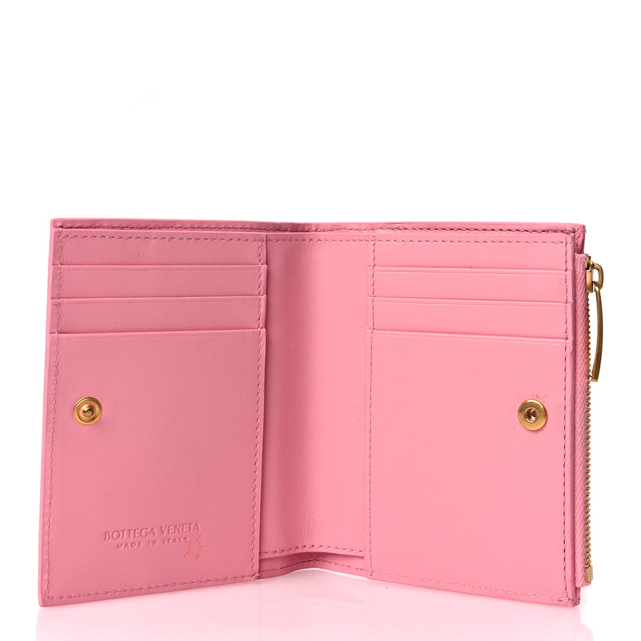 Bottega Veneta  Nappa Intrecciato Bifold Zip Wallet Ribbon Image 5