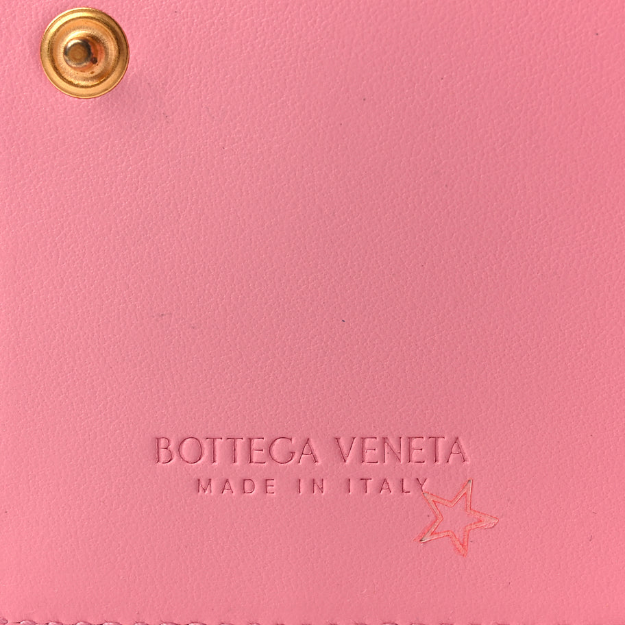 Bottega Veneta  Nappa Intrecciato Bifold Zip Wallet Ribbon Image 6