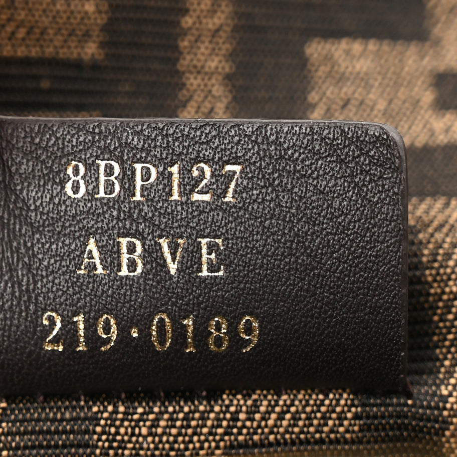 Fendi Shiny Nappa Medium Fendi First Navy Image 6