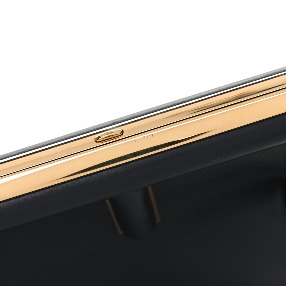 Fendi Shiny Nappa Medium Fendi First Navy Image 10