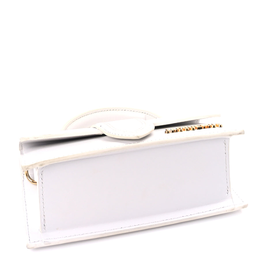 Jacquemus Calfskin Le Bambino White Image 3