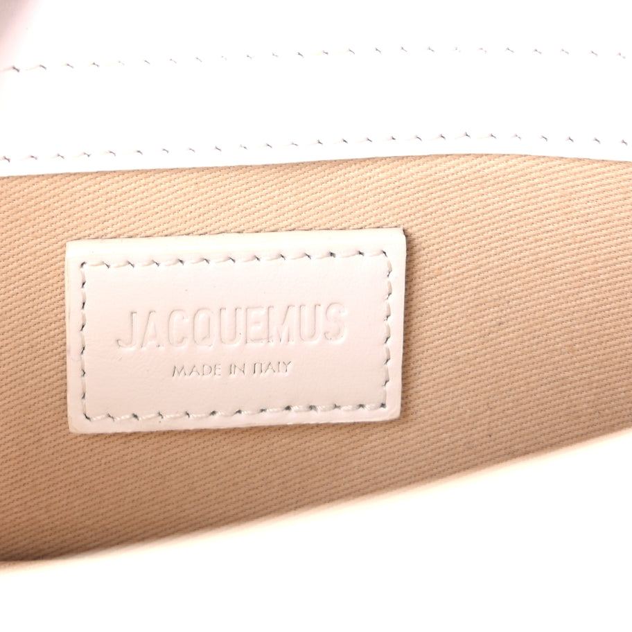 Jacquemus Calfskin Le Bambino White Image 5
