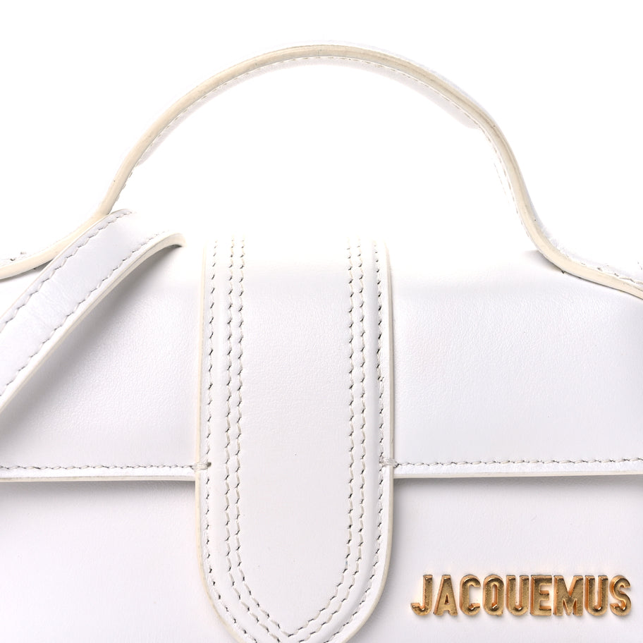 Jacquemus Calfskin Le Bambino White Image 6
