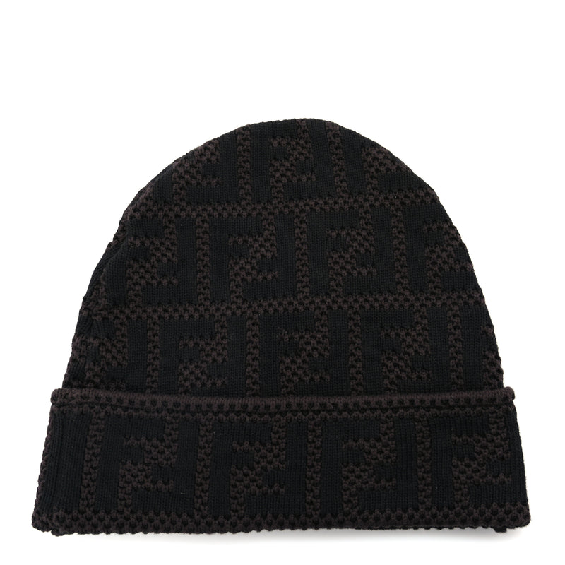  Fendi FF Beanie hat Black